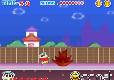 옛날 짱구 게임 게임 플레이 화면 [3]