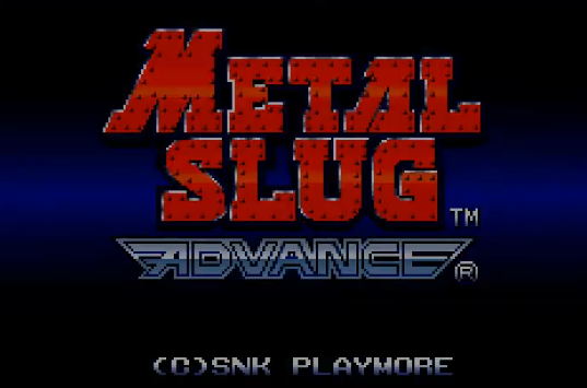 메탈슬러그 어드밴스 게임하기 (Metal Slug ADVANCE)