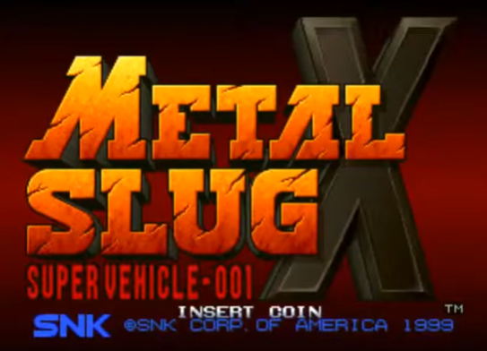 메탈슬러그 x 게임하기 (Metal Slug X)