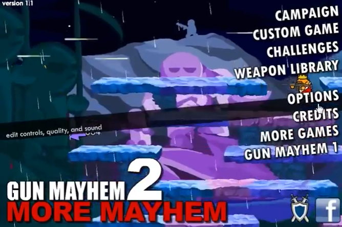 건메이헴 2 게임하기 Gun Mayhem 2