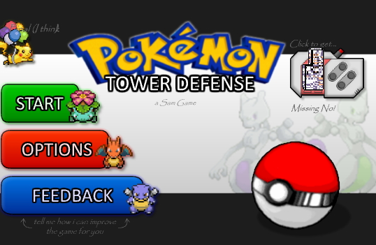 포켓몬스터 타워 디펜스 게임 – Pokemon Tower Defense 1