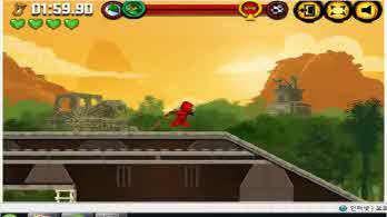 레고 닌자고 칼 싸움 게임 플레이 화면 [5]