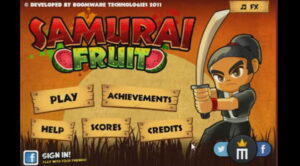 후르츠 닌자 사무라이 과일 썰기 게임 Fruit Ninja