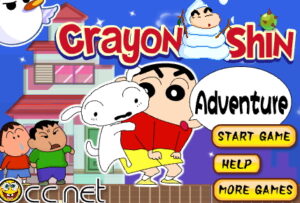 크레용신짱 모험 게임하기 Crayon Shin Chan Adventure