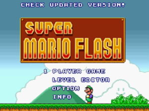 슈퍼마리오 플래시 게임 Super Mario Flash