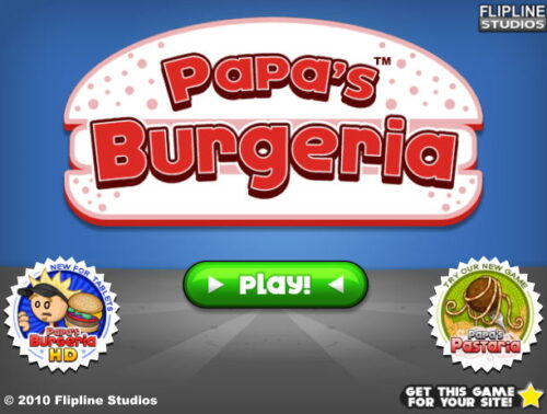 파파스 버거리아 2 게임 Papa’s Burgeria