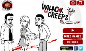 스토커 때리기 게임 Whack the Creeps