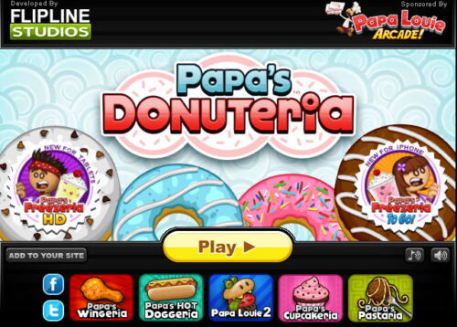 파파스 도넛테리아 10  Papa’s Donuteria