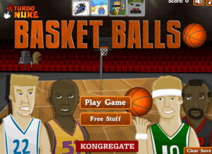 바스켓볼 농구공 넣기 게임