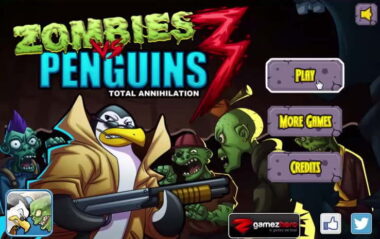 좀비vs펭귄 3 물리 기반 퍼즐 슈팅 게임 – Zombies vs Penguins 3