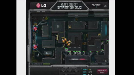 타워 건설 적과 교전중