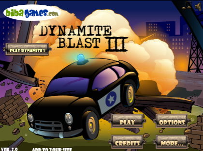 자동차 건물 파괴하고 터트리기 게임 Dynamite Blast 3