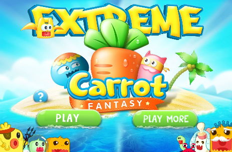 재미있는 당근 타워 디펜스 게임 Carrot Fantasy Extreme
