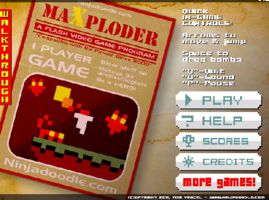 맥스플로더 위험한 동굴 던전 탈출 게임 MaXploder