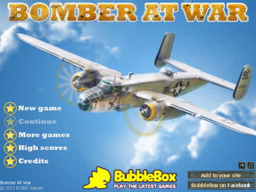 제트 파이터 비행기 폭격 게임 Bomber at War