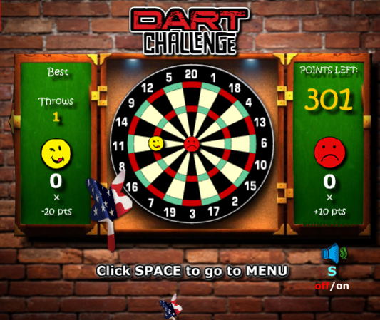 챌린지 다트 게임 Dart Challenge