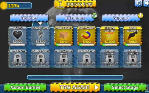 사이버 체이서 2 게임 플레이 화면 2