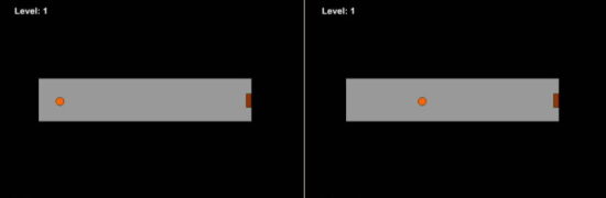 플래시게임 Security 2 메인 메뉴 화면으로 Security 제목, 레벨 설명 영어 텍스트, 노란색 Play 버튼, 오른쪽 보안 카메라 일러스트와 상단 Shock Arcade 로고가 배치된 장면.