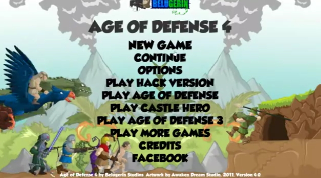 전쟁시대 4 게임하기 (방어의 시대) – Age of Defense