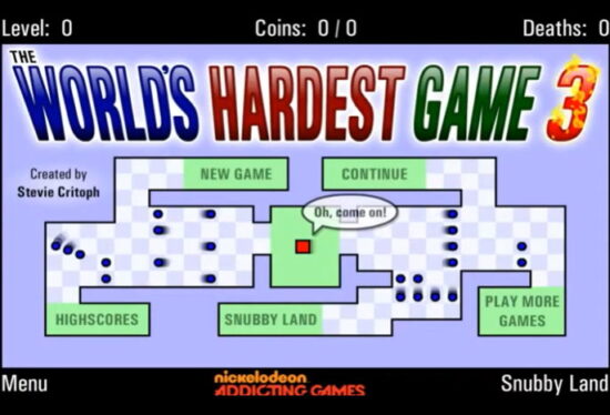 세상에서 가장 어려운게임 3 – The Worlds Hardest Game 3