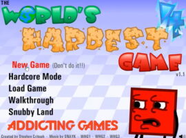 세상에서가장어려운게임4 타이틀메뉴 인터페이스