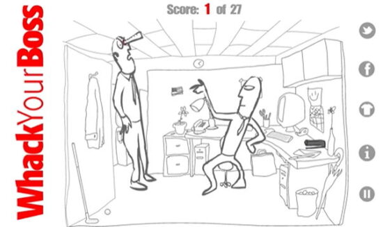 사장님 때리기 게임하기 (Whack Your Boss)