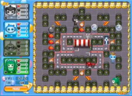 장애물배치 타이어필드 전술압박