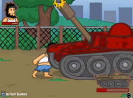 전차포신 폭발상태 전면압박