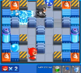 다오 물폭탄 폭발 장애물 교전