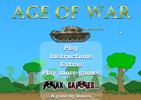 전쟁시대 게임하기 (Age Of War)