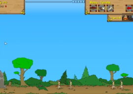 전쟁시대 1 플레이 화면 - 중세 시대 전투