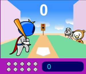 홈런 마스터 게임 플레이 화면 [1]