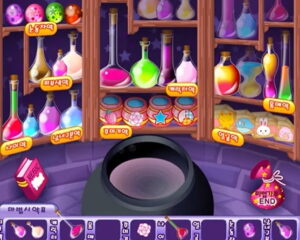 슈의 변신마법 플레이 화면 3