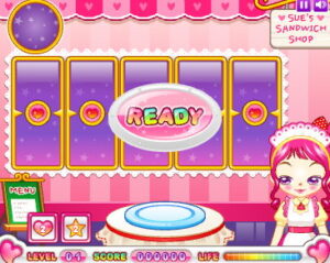 슈의 샌드위치 가게 플레이 화면 2