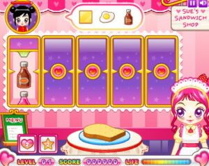 슈의 샌드위치 가게 플레이 화면 4