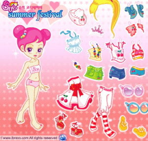 슈의 코디네이터 + 옷을 갈아입는 + 슈 캐릭터