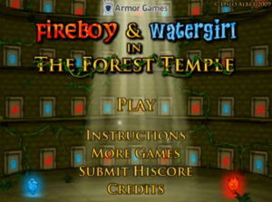 포레스트템플 물불게임1 플레이장면 이미지 1