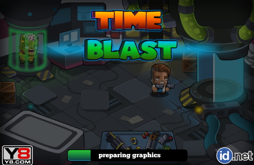 타임 블라스트 좀비 플래시 게임