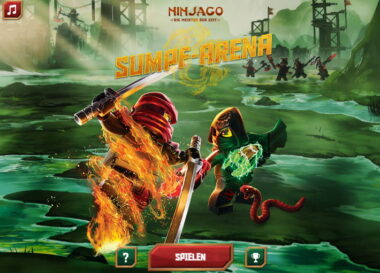 레고 닌자고 칼 싸움 게임 Ninjago Swamp-Arena 닌자 검 늪지