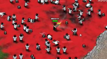 좀비군중 붉은전장 포위압박