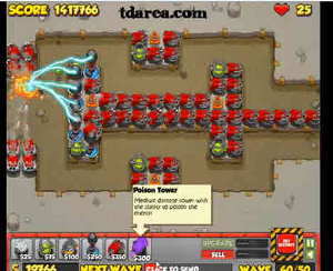 방어 타워 요새 전기 공격