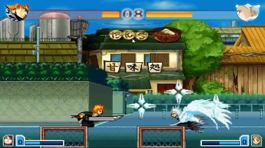 나루토 블리치 3.6 캐릭터 간의 화려한 콤보 공격 장면