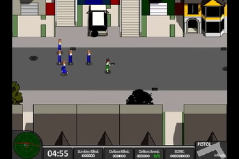 박스헤드 버그판 게임 플레이 화면 [3]