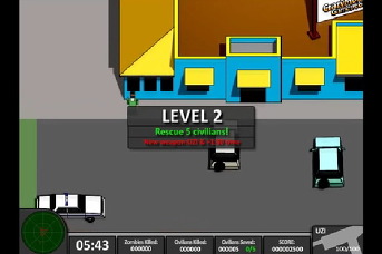 박스헤드 버그판 게임 플레이 화면 [4]