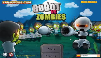 괴물 좀비 게임 메인 화면