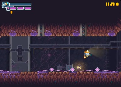 광선병사 동굴 통로 전투