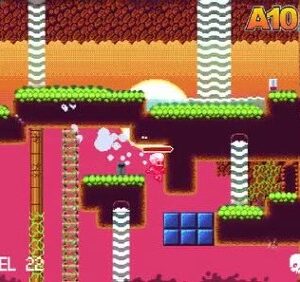 주인공 용암 지대 탈출