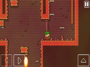 위험한 던전에서 모험을 하는 주인공