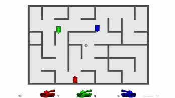 Tank Trouble 4 탱크 미로 대치