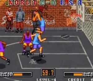 스트리트 후프 농구 게임 + 선수들 농구경기